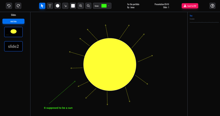 Real Time Presentation